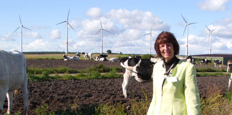 Ute Lamla steht weiter für Windenergie