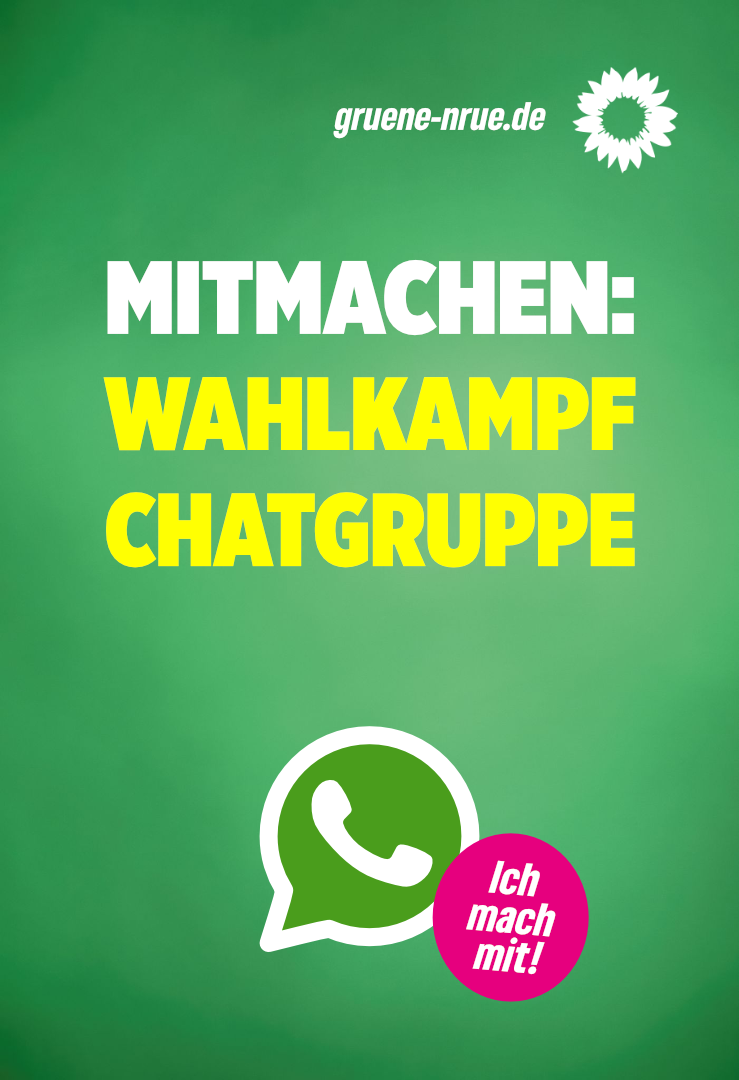 Komm in unsere Wahlkampf Chatgruppe für Neustadt