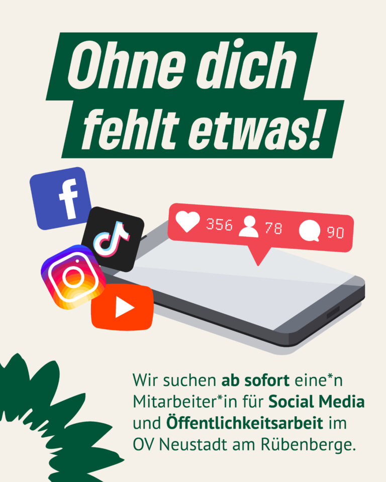 Stellenausschreibung Social Media