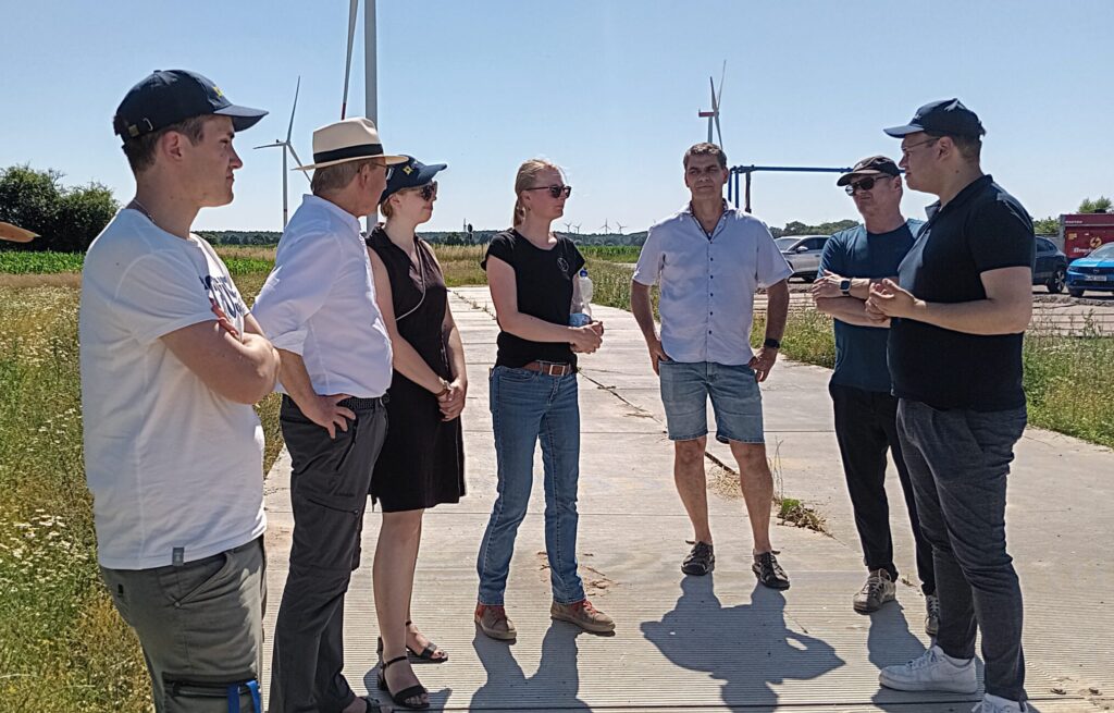 Windpark Mandelsloh: Grüne informieren sich über Hindernisse beim Ausbau der Windenergie