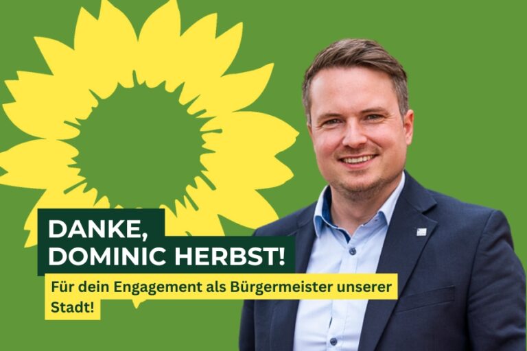 Ortsverband Neustadt und Stadtratsfraktion Bündnis 90/Die Grünen bedauern den Rückzug von Dominic Herbst