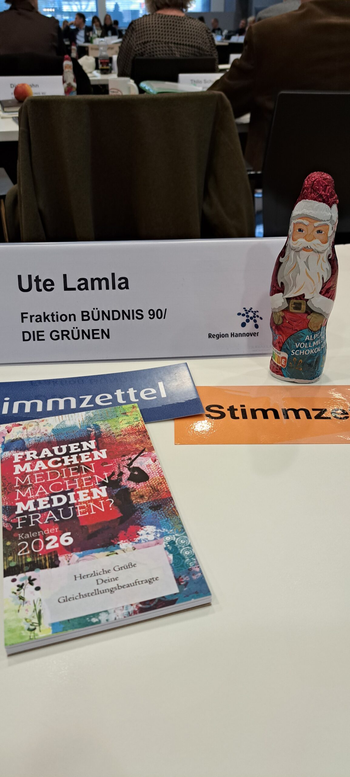 Ute Lamla - Letzte Regionsversammlung in Hannover 2025