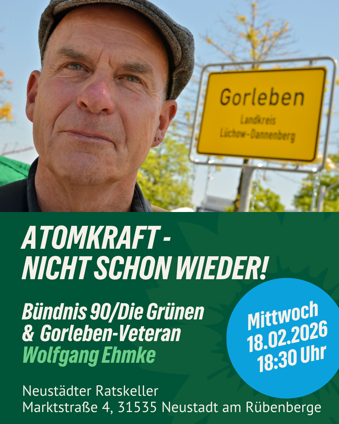 Publizist und Gorleben-Veteran Wolfgang Ehmke