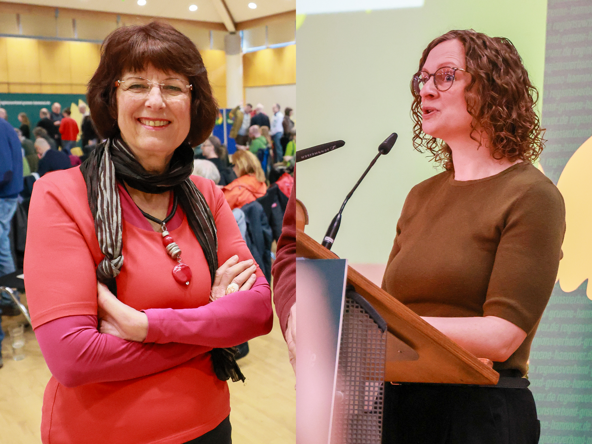 Ute Lamla und Sinja Münzberg